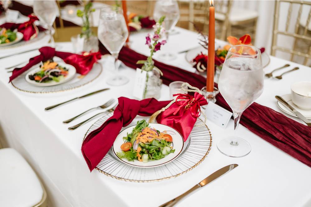 Artisanal plated culinary service by Serendipity Catering